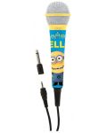 Mikrofon Lexibook - The Minions MIC100DES, plavo/žuti - 2t