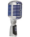 Mikrofon Shure - Super 55 Deluxe, srebrnast/plavi - 5t