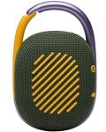 Mini zvučnik JBL - CLIP 4, zeleno/žuti - 3t