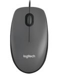 Miš Logitech - M100, optički, crni - 1t