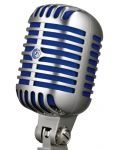 Mikrofon Shure - Super 55 Deluxe, srebrnast/plavi - 3t
