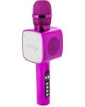 Mikrofon Bigben - s efektima, bežični, roza - 3t