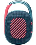 Mini zvučnik JBL - CLIP 4, plavi/ružičasti - 3t