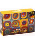 Mini slagalica Professor Puzzle od 50 dijelova - Mini remek-djela, asortiman - 2t