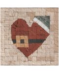 Mozaik Neptune Mosaic - Božićno srce, bez okvira - 1t