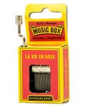 Glazbena kutija s ručicom Kikkerland - La Vie En Rose - 1t