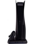 Višenamjenski stalak SteelDigi - Azure Crow, crni (PS5) - 3t