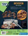 Edukativni set Clementoni Science & Play - Iskopavanje lubanje tiranosaurusa - 4t