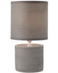 Stolna lampa Smarter - Cilly 01-1371, IP20, E14, 1x28W, svijetlo siva - 1t