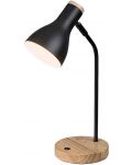 Stolna svjetiljka Rabalux - Ferb 74002, E 14, 1 x 25 W, crni mat - 2t