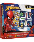Društvena igra 2 u 1 Spider-Man (Ludo/Snakes and Ladders) - dječja - 1t