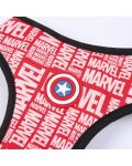 Oprsnica za pse Cerda Marvel: Avengers - Logos (Reversible), veličina S/M - 3t