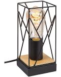 Stolna svjetiljka Rabalux - Boire 74006, IP 20, E27, 1 x 40 W, crna - 2t
