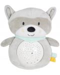 Noćna lampa i reflektor Moni Toys - Snuggly, Raccoon - 1t