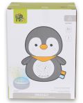 Noćna lampa i reflektor Moni Toys - Snuggly, Penguin - 4t