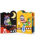 Edukativna knjižica Tooky Toy - Životinje, geometrijske slike na naljepnicama - 4t