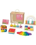 Edukativni komplet Tooky Toy - Montessori, 48 dijelova - 1t