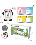 Edukativna igračka Wan Ju - Čitač kartica, panda - 2t