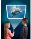 Obrazovna igračka Brainstorm - Svjetiljka s reflektorom, Morske životinje - 5t