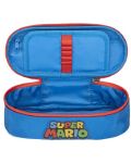 Ovalna školska pernica Panini Super Mario - Blue - 3t