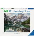 Slagalica Ravensburger od 1500 dijelova - Jezero Brayes - 1t