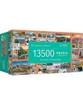 Panoramska slagalica Trefl od 13500 dijelova - Dugo putovanje - 1t