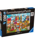 Slagalica Ravensburger od 1500 dijelova - Kuća za zabavu - 1t