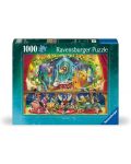 Slagalica Ravensburger od 1000 dijelova - Snjeguljica i 7 patuljaka - 1t