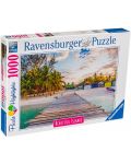 Slagalica Ravensburger od 1000 dijelova - Odmor na Karibima - 1t