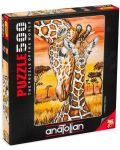 Puzzle Anatolian od 500 dijelova - Žirafa, Lynn Bean - 1t