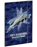 Mapa s elastičnom trakom S. Cool - Sky Fighters - 1t