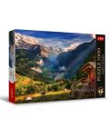 Slagalica Trefl od 1000 dijelova - Dolina Lauterbrunnen, Švicarska - 1t