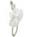 Krpena lutka The Puppet Company – Labud, bijeli, 30 sm - 1t
