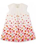 Pamučna haljina za bebe Sterntaler - na točkice, 86 cm, 12-18 mjeseci - 1t