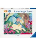 Slagalica Ravensburger od 500 dijelova - Vilinska čarolija - 1t