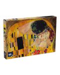 Slagalica Black Sea Lite od 1000 dijelova - Poljubac, Gustav Klimt - 1t