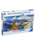 Panoramska slagalica Ravensburger od 2000 dijelova - Dvorac Neuschwanstein - 1t