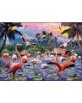 Slagalica Ravensburger od 1000 dijelova - Pink flamingos - 2t