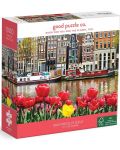 Slagalica Good Puzzle od 1000 komada - Cvijeće u Amsterdamu - 1t