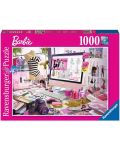 Slagalica Ravensburger od 1000 dijelova - Barbie modna ikona - 1t