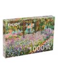 Slagalica Enjoy od 1000 dijelova - Vrt u Givernyju - 1t