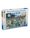 Slagalica Ravensburger od 5000 dijelova - Fantastična ulica ​ - 1t