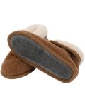 Vunene papuče Primo Home - Camel Brown, merino i devina vuna, 40-41, smeđe - 3t
