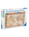 Slagalica Ravensburger od 2000 dijelova - Drevna karta svijeta iz 1650 - 1t
