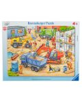 Slagalica Ravensburger od 40 dijelova - Veliki građevinski strojevi - 1t