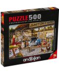 Puzzle Anatolian od 500 dijelova - Daytonova garaža, Hiro Tanikawa - 1t