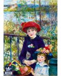 Slagalica Black Sea od 1000 dijelova - Dvije sestre na terasi, Pierre-Auguste Renoir - 2t