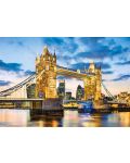 Slagalica Clementoni od 2000 dijelova - Tower Bridge u sumrak - 2t
