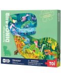 Slagalica Toi World - Dinosaur, 387 dijelova - 1t