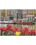 Slagalica Good Puzzle od 1000 komada - Cvijeće u Amsterdamu - 2t